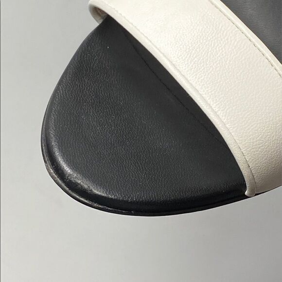 Dolce&Gabbana Game Day DG Leather Baroque-Heel Sandals size 38.5 - Picture 11 of 15